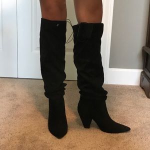F21 Knee High Heeled Boots